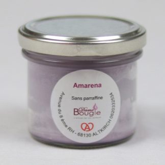 Bougie pot amarena