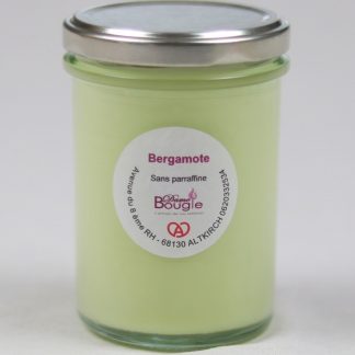 Bougie pot bergamote dame bougie