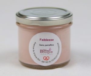 Bougie chocolat dame-bougie