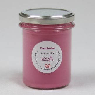 Bougie framboise dame bougie