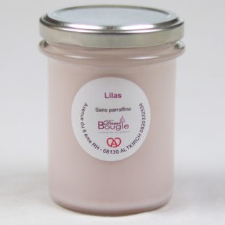 Bougie lilas dame bougie