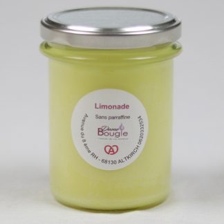 Bougie citron limonade