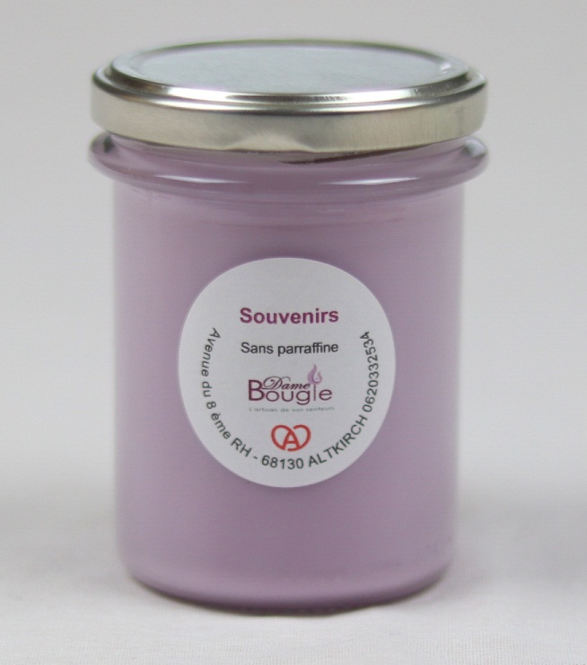 Bougie senteur violette