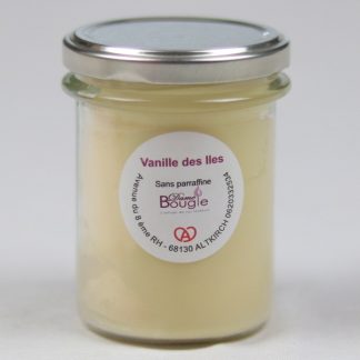 Bougie parfum vanille