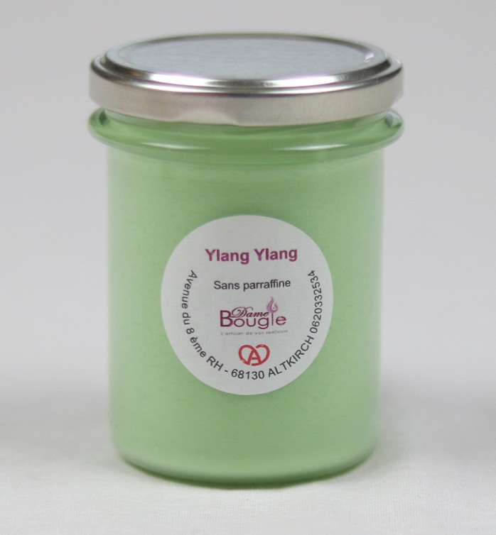 Bougie pot ylang-ylang