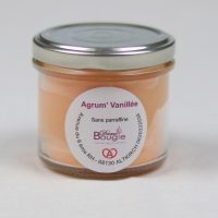 Bougie pot agrume vanillee